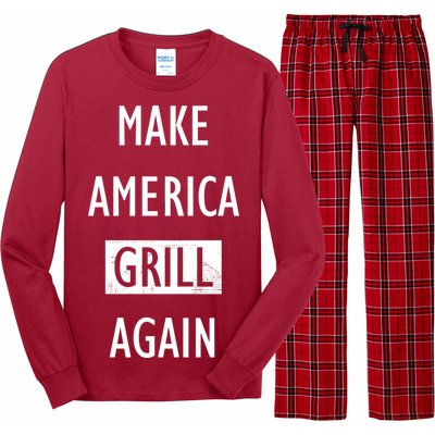 Make America Grill Again Long Sleeve Pajama Set