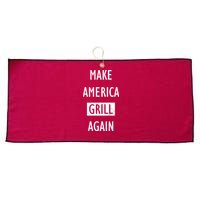 Make America Grill Again Large Microfiber Waffle Golf Towel