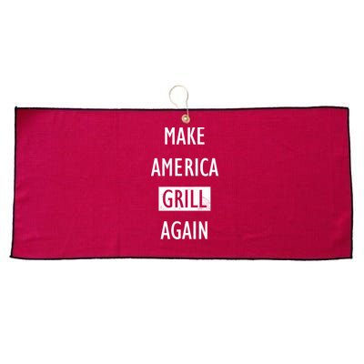 Make America Grill Again Large Microfiber Waffle Golf Towel