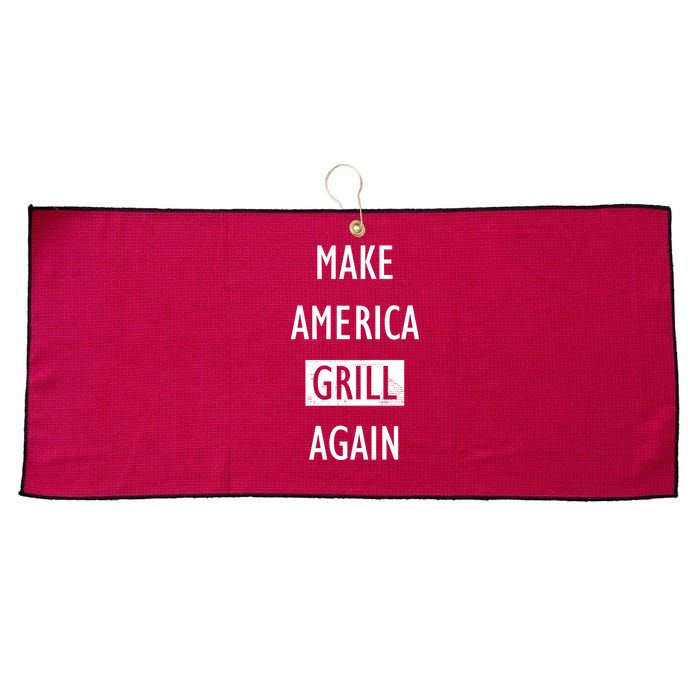 Make America Grill Again Large Microfiber Waffle Golf Towel