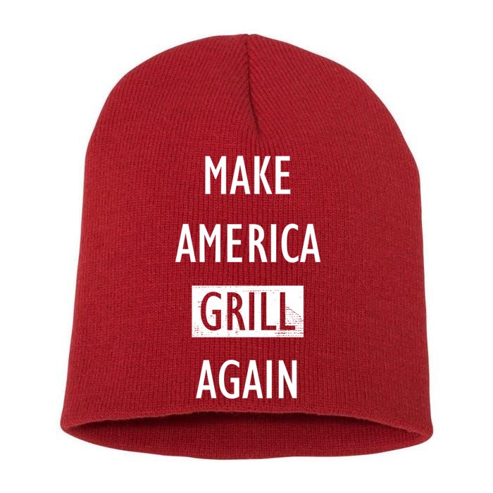 Make America Grill Again Short Acrylic Beanie