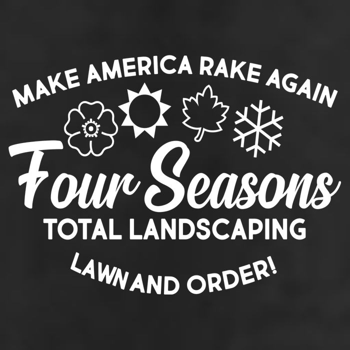 Make America Rake Again Four Seasons Adult Drive Performance Visor