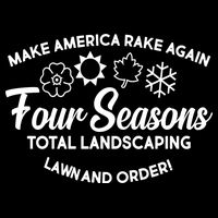Make America Rake Again Four Seasons Short Acrylic Beanie
