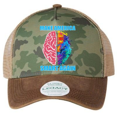 Make America Smart Again Legacy Tie Dye Trucker Hat