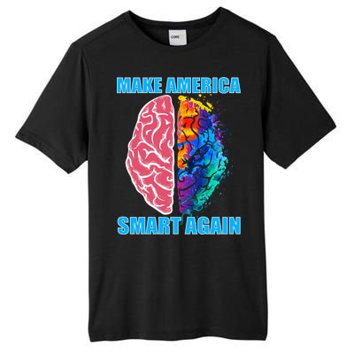 Make America Smart Again Tall Fusion ChromaSoft Performance T-Shirt