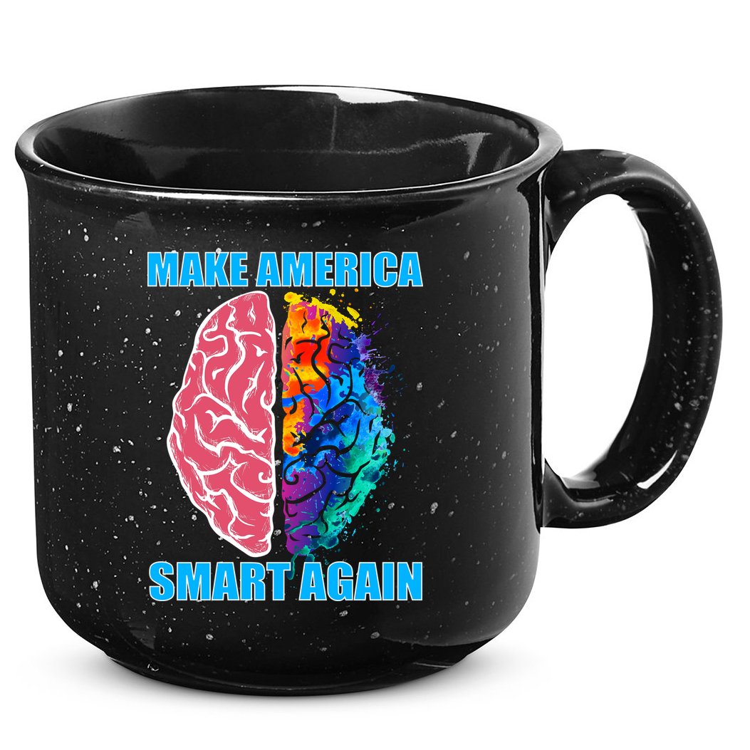 Make America Smart Again 15oz Campfire Ceramic Mug