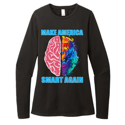 Make America Smart Again Womens CVC Long Sleeve Shirt