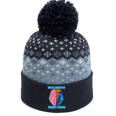 Make America Smart Again The Baniff Cuffed Pom Beanie