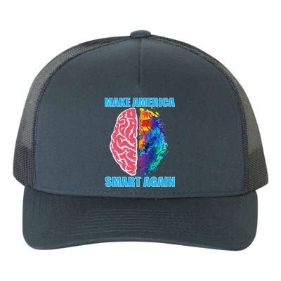 Make America Smart Again Yupoong Adult 5-Panel Trucker Hat