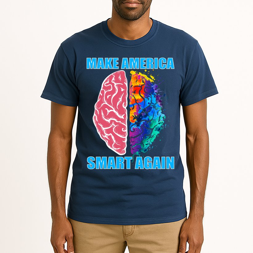 Make America Smart Again Tall T-Shirt