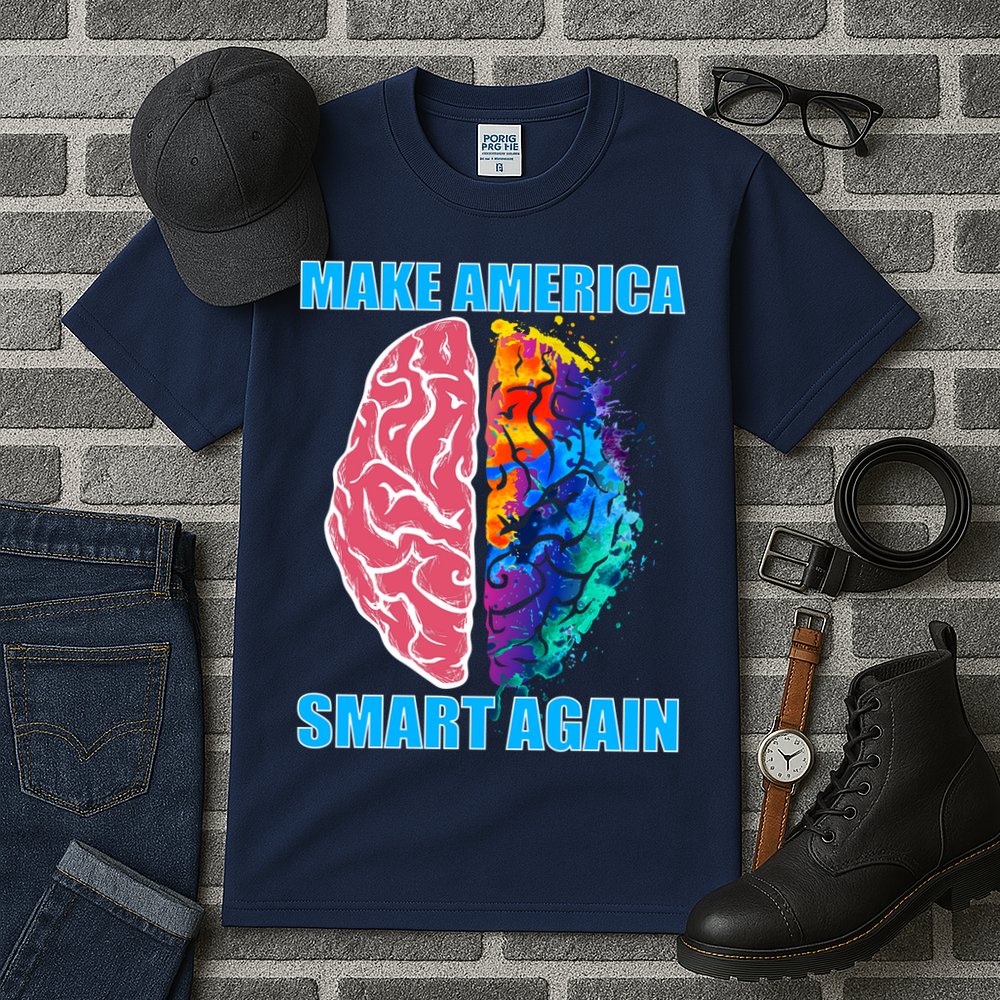 Make America Smart Again Tall T-Shirt