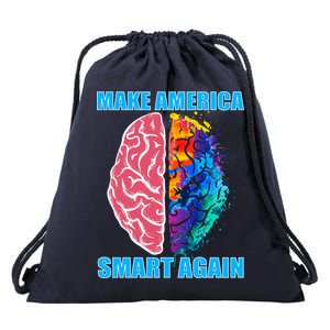 Make America Smart Again Drawstring Bag