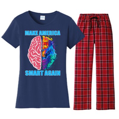 Make America Smart Again Women's Flannel Pajama Set