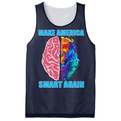 Make America Smart Again Mesh Reversible Basketball Jersey Tank