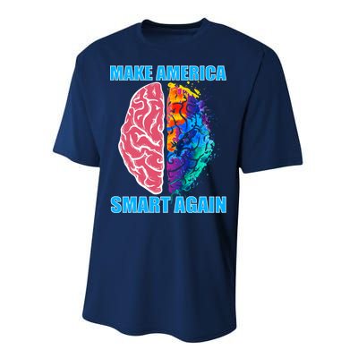 Make America Smart Again Performance Sprint T-Shirt