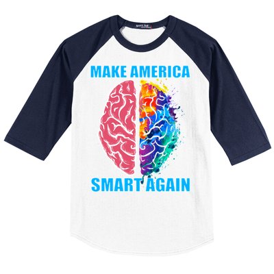 Make America Smart Again Baseball Sleeve Shirt