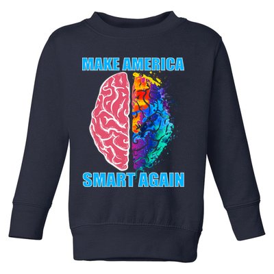 Make America Smart Again Toddler Sweatshirt