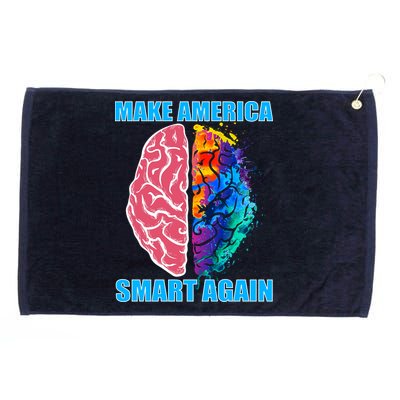 Make America Smart Again Grommeted Golf Towel