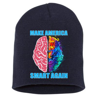 Make America Smart Again Short Acrylic Beanie