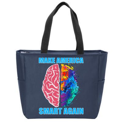 Make America Smart Again Zip Tote Bag