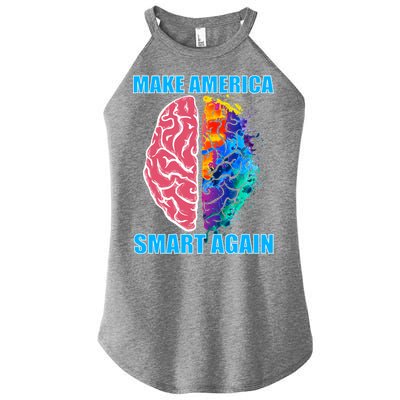 Make America Smart Again Women's Perfect Tri Rocker Tank