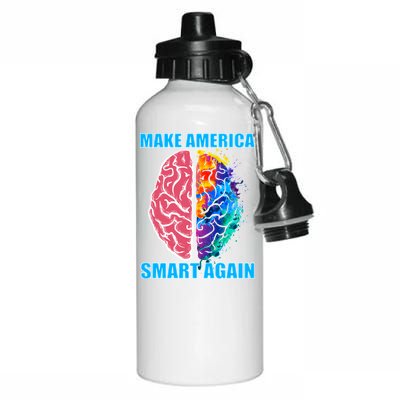 Make America Smart Again Aluminum Water Bottle