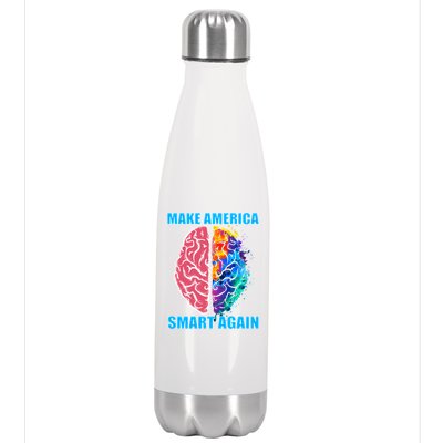 Make America Smart Again Stainless Steel Insulated Water Bottle