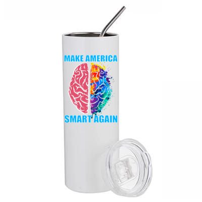 Make America Smart Again Stainless Steel Tumbler