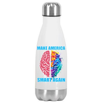 Make America Smart Again Stainless Steel Insulated Water Bottle