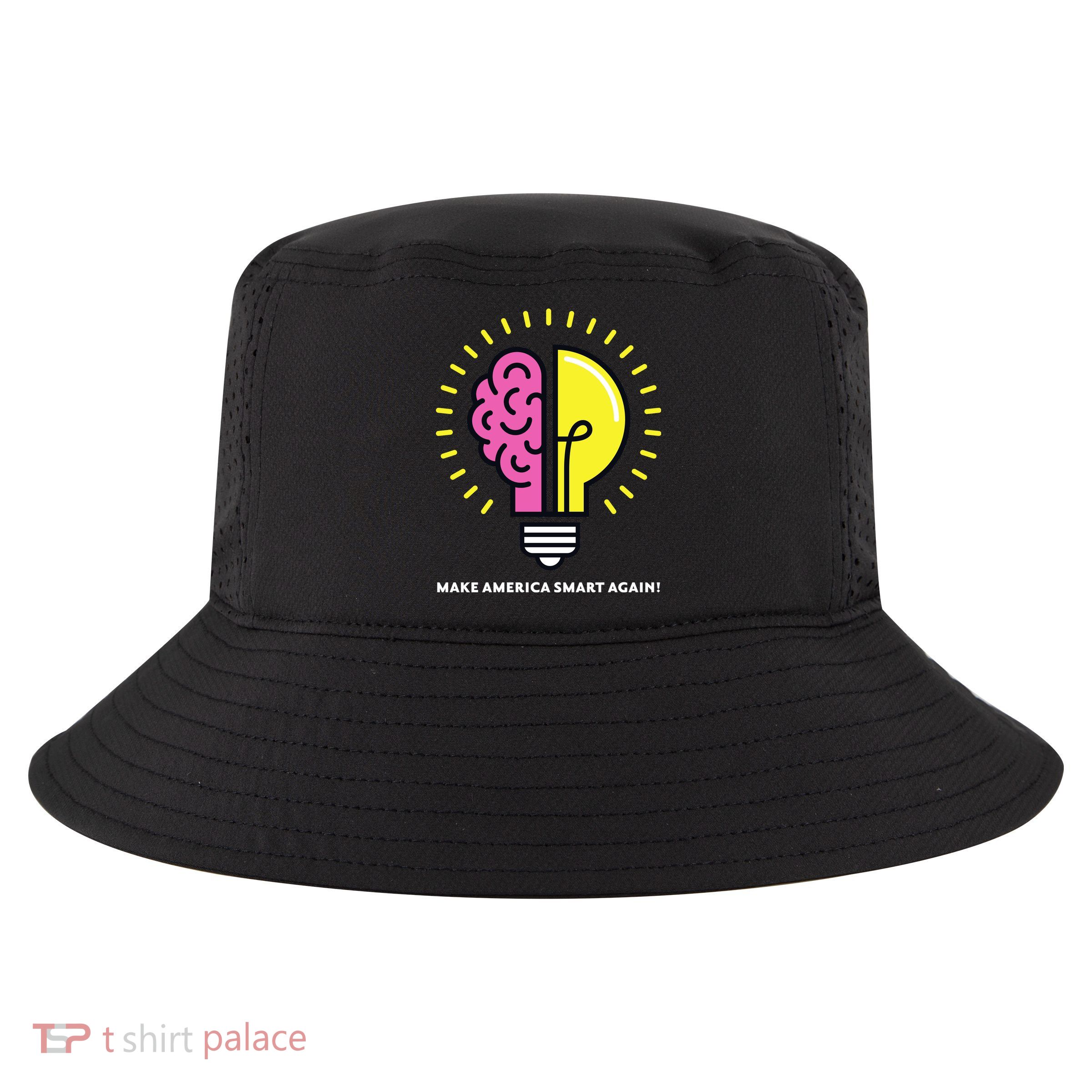 Make America Smart Again Science Brain Cool Comfort Performance Bucket Hat