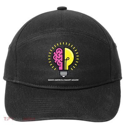 Make America Smart Again Science Brain 7-Panel Snapback Hat