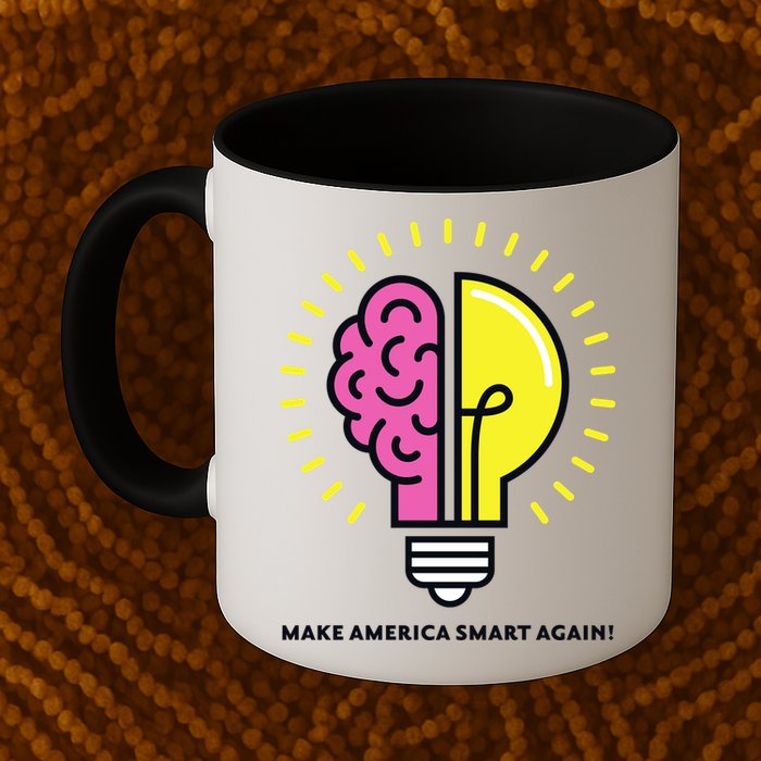Make America Smart Again Science Brain Mug