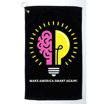 Make America Smart Again Science Brain Golf Towel