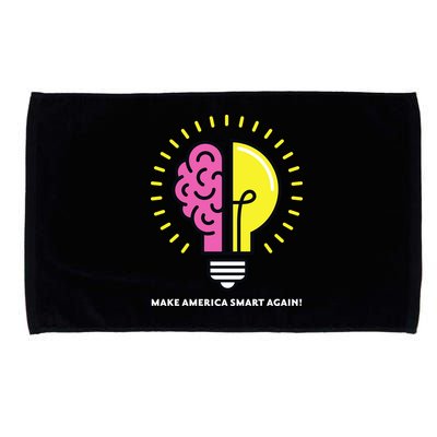 Make America Smart Again Science Brain Microfiber Hand Towel