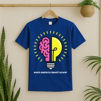Make America Smart Again Science Brain T-Shirt