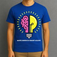 Make America Smart Again Science Brain T-Shirt