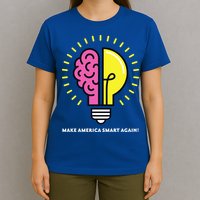 Make America Smart Again Science Brain T-Shirt