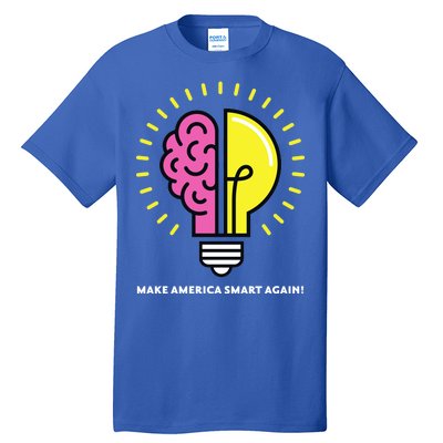 Make America Smart Again Science Brain Tall T-Shirt