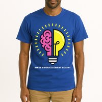 Make America Smart Again Science Brain Tall T-Shirt