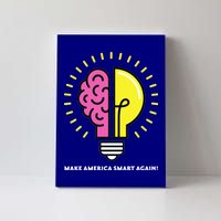 Make America Smart Again Science Brain Canvas