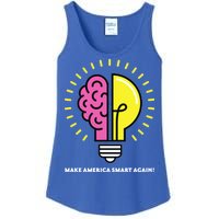 Make America Smart Again Science Brain Ladies Essential Tank