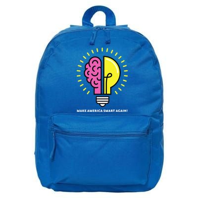 Make America Smart Again Science Brain 16 in Basic Backpack