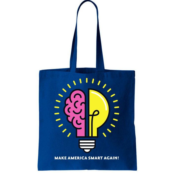 Make America Smart Again Science Brain Tote Bag