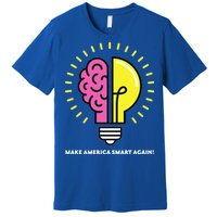 Make America Smart Again Science Brain Premium T-Shirt