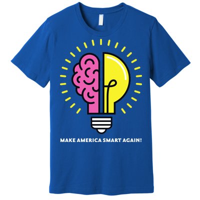 Make America Smart Again Science Brain Premium T-Shirt