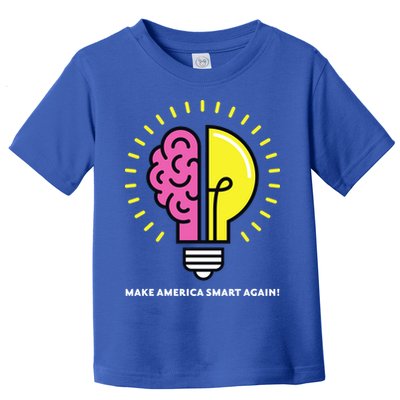 Make America Smart Again Science Brain Toddler T-Shirt