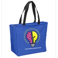 Make America Smart Again Science Brain Zip Tote Bag