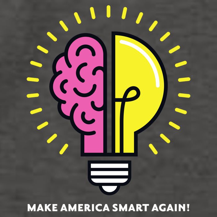 Make America Smart Again Science Brain Vector Backpack