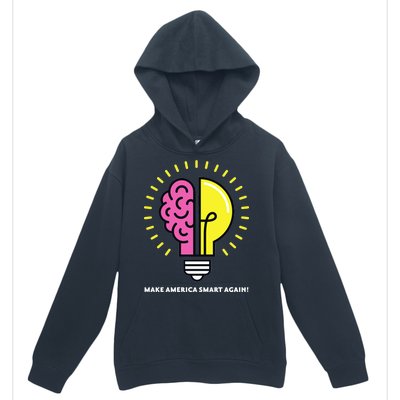 Make America Smart Again Science Brain Urban Pullover Hoodie