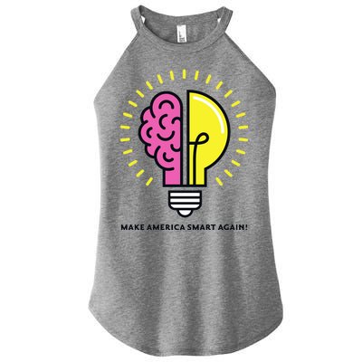 Make America Smart Again Science Brain Women's Perfect Tri Rocker Tank